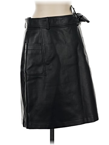 Bagatelle Faux Leather Skirt (view 1)