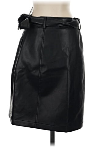 Bagatelle Faux Leather Skirt (view 2)
