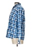 WHITE SIERRA Checkered-gingham Blue Long Sleeve Button-Down Shirt Size L - photo 5