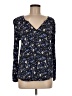Old Navy 100% Viscose Blue Long Sleeve Blouse Size M - photo 1