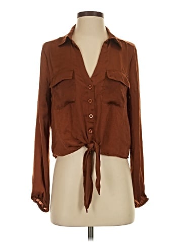 Guess Long Sleeve Blouse (view 1)