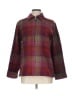 Alia Plaid Purple Jacket Size 12 - photo 1
