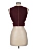 Cotton Candy LA 100% Polyester Burgundy Sleeveless Top Size M - photo 2