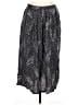 Worthington Paisley Silver Black Casual Skirt Size 8 - 10 - photo 1