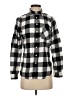 Alexander Jordan Checkered-gingham Black Long Sleeve Button-Down Shirt Size S - photo 1