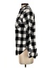 Alexander Jordan Checkered-gingham Black Long Sleeve Button-Down Shirt Size S - photo 5