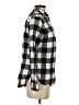Alexander Jordan Checkered-gingham Black Long Sleeve Button-Down Shirt Size S - photo 4