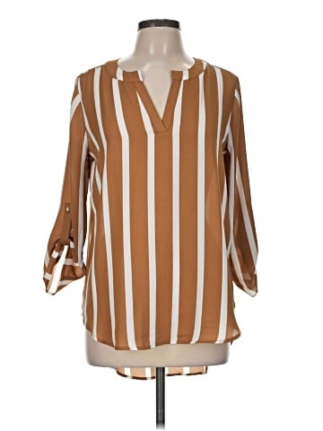 Cato 3/4 Sleeve Blouse (view 1)