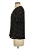 CeCe Polka Dots Black Short Sleeve Blouse Size S - photo 5