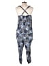 Hype Animal Print Blue Jumpsuit Size XL - photo 2