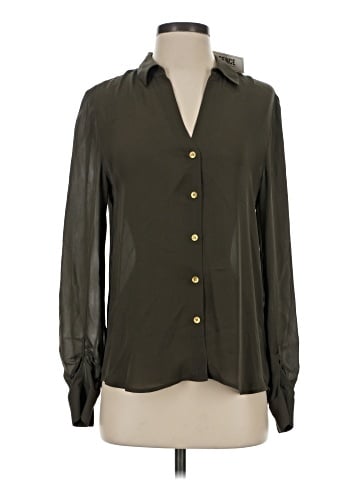 L'Agence Long Sleeve Blouse (view 1)