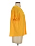 CeCe Yellow Short Sleeve Blouse Size S - photo 4