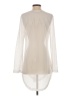 Francesca's 100% Polyester Ivory Casual Dress Size S - photo 2