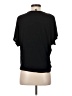 Clique Black Short Sleeve Blouse Size S - photo 2