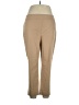 Chico's Solid Tan Casual Pants Size Lg Petite (2.5) - photo 1