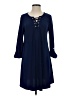 New Directions Blue Casual Dress Size S (petite) - photo 1