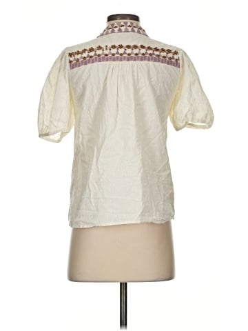 Forever That Girl for Anthropologie Short Sleeve Blouse (view 2)