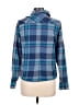 PrAna Plaid Blue Long Sleeve Button-Down Shirt Size M - photo 2