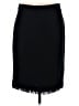 J.Crew 100% Cotton Solid Black Formal Skirt Size 8 - photo 1