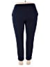 Susan Graver Solid Blue Casual Pants Size XL (petite) - photo 2