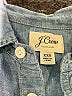 J.Crew Blue Long Sleeve Button-Down Shirt Size XXS - photo 7
