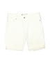 Levi's Solid Ivory White Shorts Size 14 (petite) - photo 1