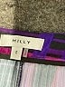 Milly 100% Polyester Stripes Purple Formal Skirt Size 0 - photo 4