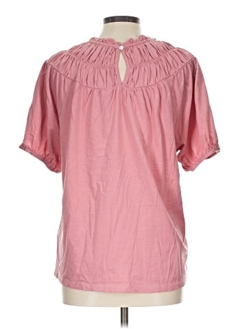 J.Crew Factory Store Short Sleeve Blouse (view 2)