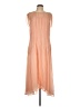 AYR Solid Pink Orange Casual Dress Size L - photo 1