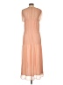 AYR Solid Pink Orange Casual Dress Size L - photo 2