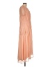 AYR Solid Pink Orange Casual Dress Size L - photo 4