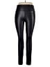 Aqua 100% Polyurethane Black Leggings Size L - photo 1