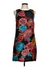 CeCe Print Teal Casual Dress Size 6 - photo 1