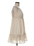 Illa Illa 100% Polyester Polka Dots Ivory Cocktail Dress Size M - photo 4