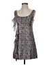 Guess Animal Print Gray Cocktail Dress Size 5 - photo 1