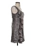 Guess Animal Print Gray Cocktail Dress Size 5 - photo 4