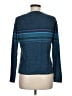 St. John's Bay 100% Cotton Blue Pullover Sweater Size M - photo 2