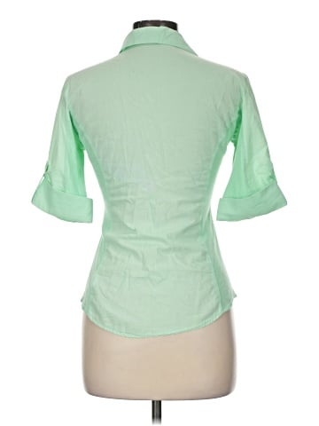 James Perse 3/4 Sleeve Button-Down Shirt (view 2)