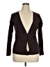 Winter Silks Brown Silk Cardigan Size XL - photo 1