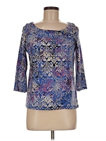 Rafaella Studio 3/4 Sleeve Top (view 1)