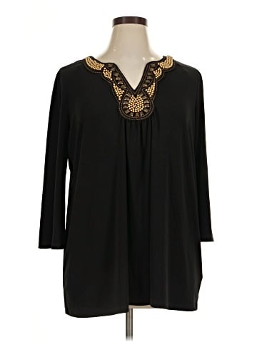 Rafaella 3/4 Sleeve Blouse (view 1)