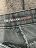 Style&Co Plaid Gray Casual Pants Size 14 - photo 9