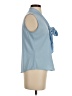 Calvin Klein Blue Sleeveless Blouse Size S (estimated) - photo 4