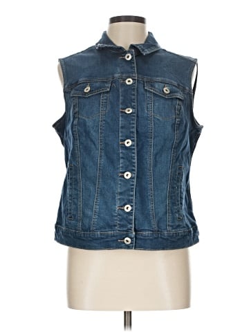 Cleo Denim Vest (view 1)