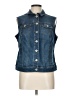 Cleo Blue Denim Vest Size L - photo 1