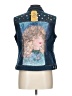 Cleo Blue Denim Vest Size L - photo 2