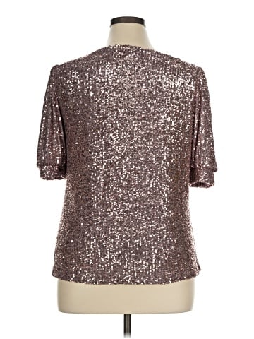 Cable & Gauge Short Sleeve Blouse (view 2)