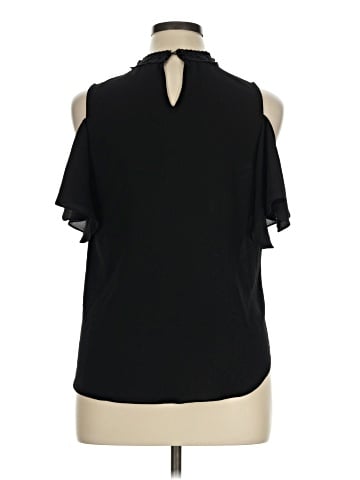 By & By Short Sleeve Blouse (view 2)