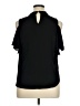 By & By Black Short Sleeve Blouse Size XL - photo 2