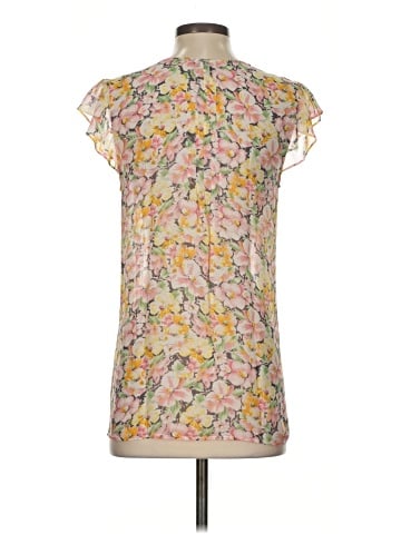 Joie Short Sleeve Silk Top (view 2)